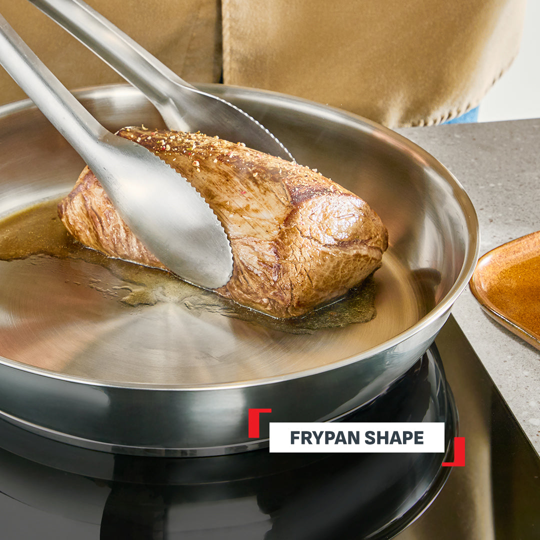 Tefal Emotion Plus Frypan 24cm (Stainless Steel)