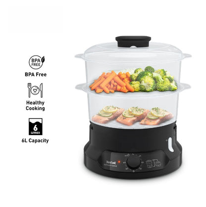 Tefal Minicompact Steamer (BPA Free) VC1398