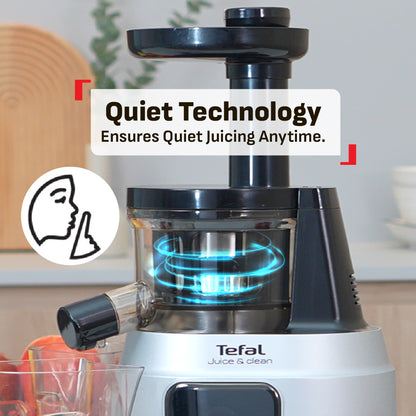 Tefal Juice N' Clean Slow Juicer ZC420