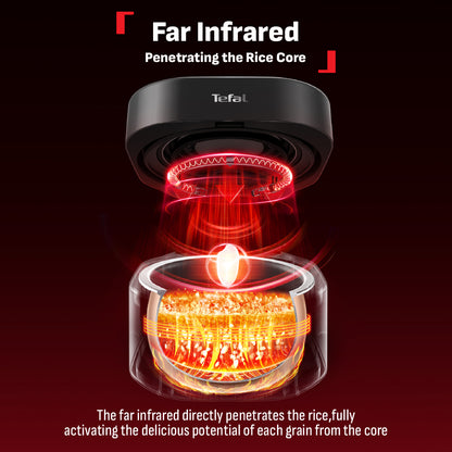 Tefal Far Infrared IH Rice Cooker 1.5L RK8868 (8 cups)