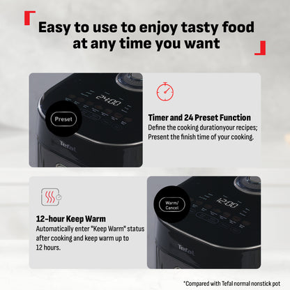 Tefal Far Infrared IH Rice Cooker 1.5L RK8868 (8 cups)