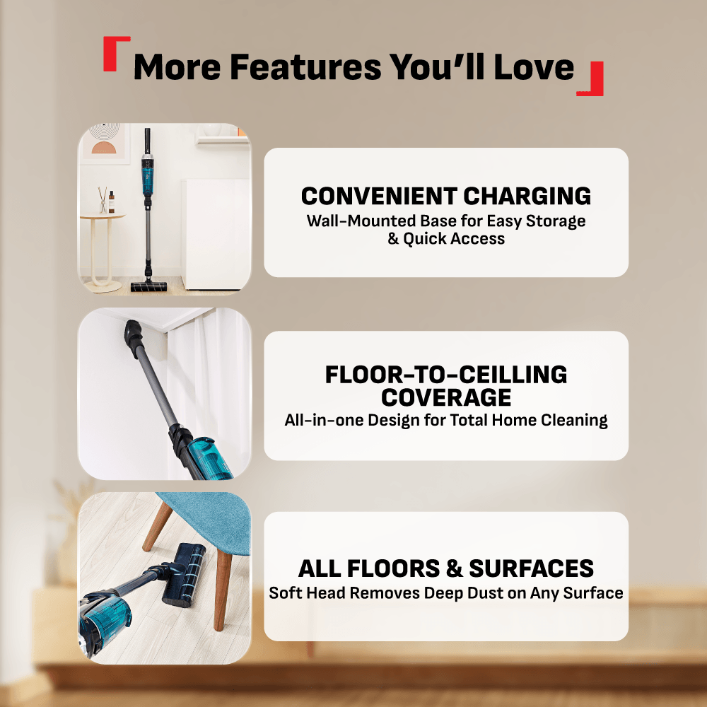 Tefal X-Nano Essential Cordless Vacuum TY1131