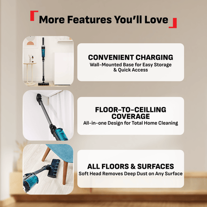 Tefal X-Nano Essential Cordless Vacuum TY1131