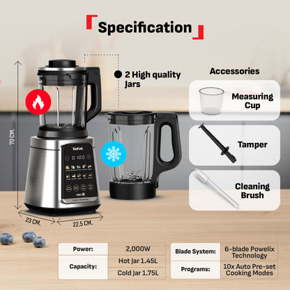 Tefal High Speed Blender Ultrablend Silence