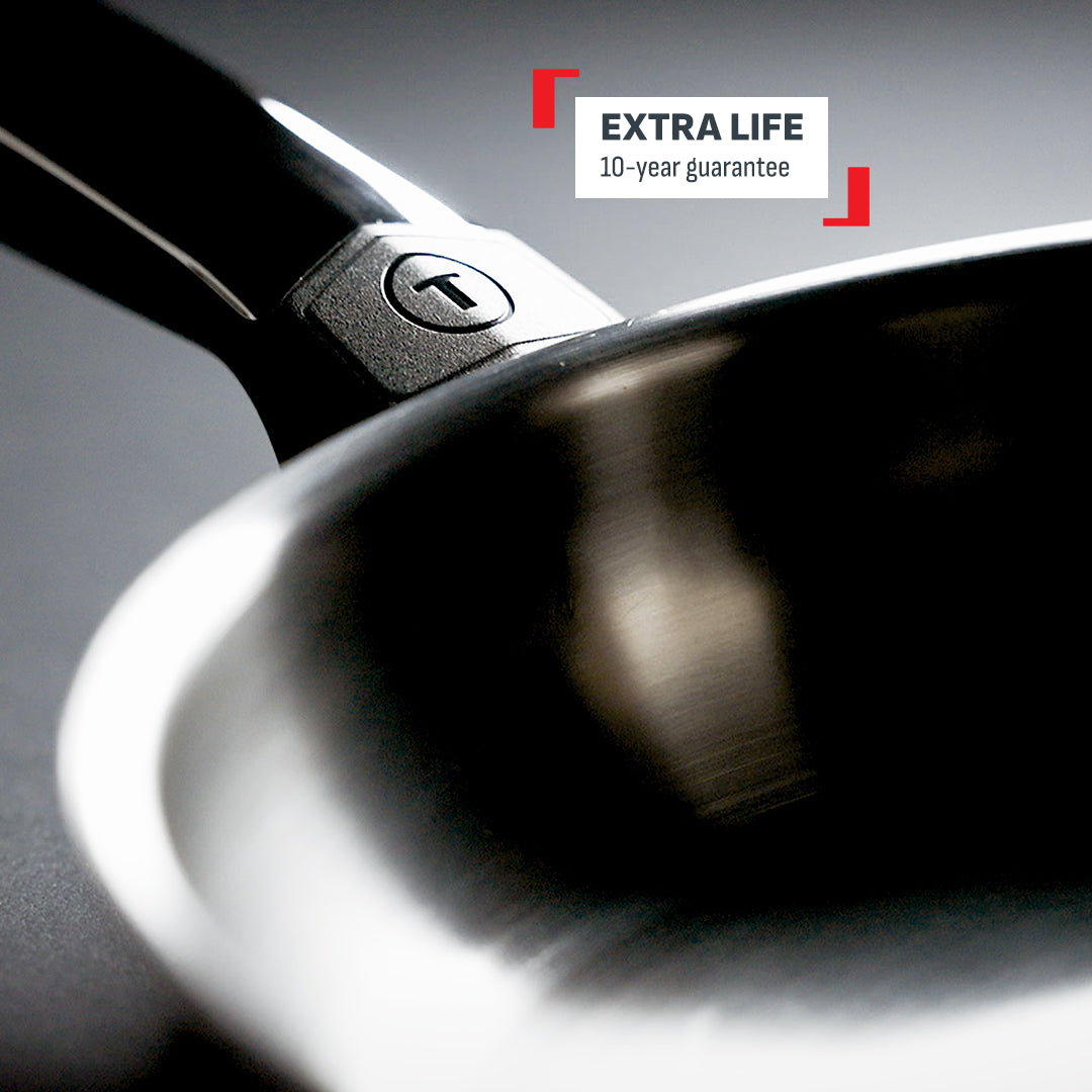 Tefal Emotion Plus Frypan 24cm (Stainless Steel)