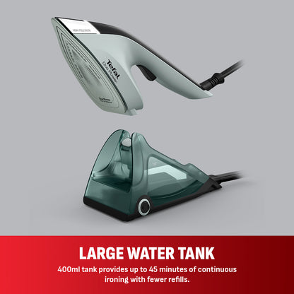 Duo Power, 2-in-1 Steam Iron and Clothes Steamer, Versatile and Efficient Garment Care