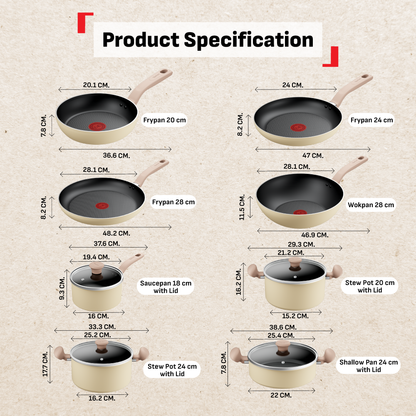 Tefal Cookware Daisy Saucepan 18cm