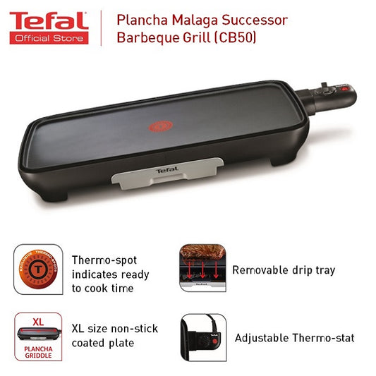 Tefal Plancha Malaga Sucessor CB5038