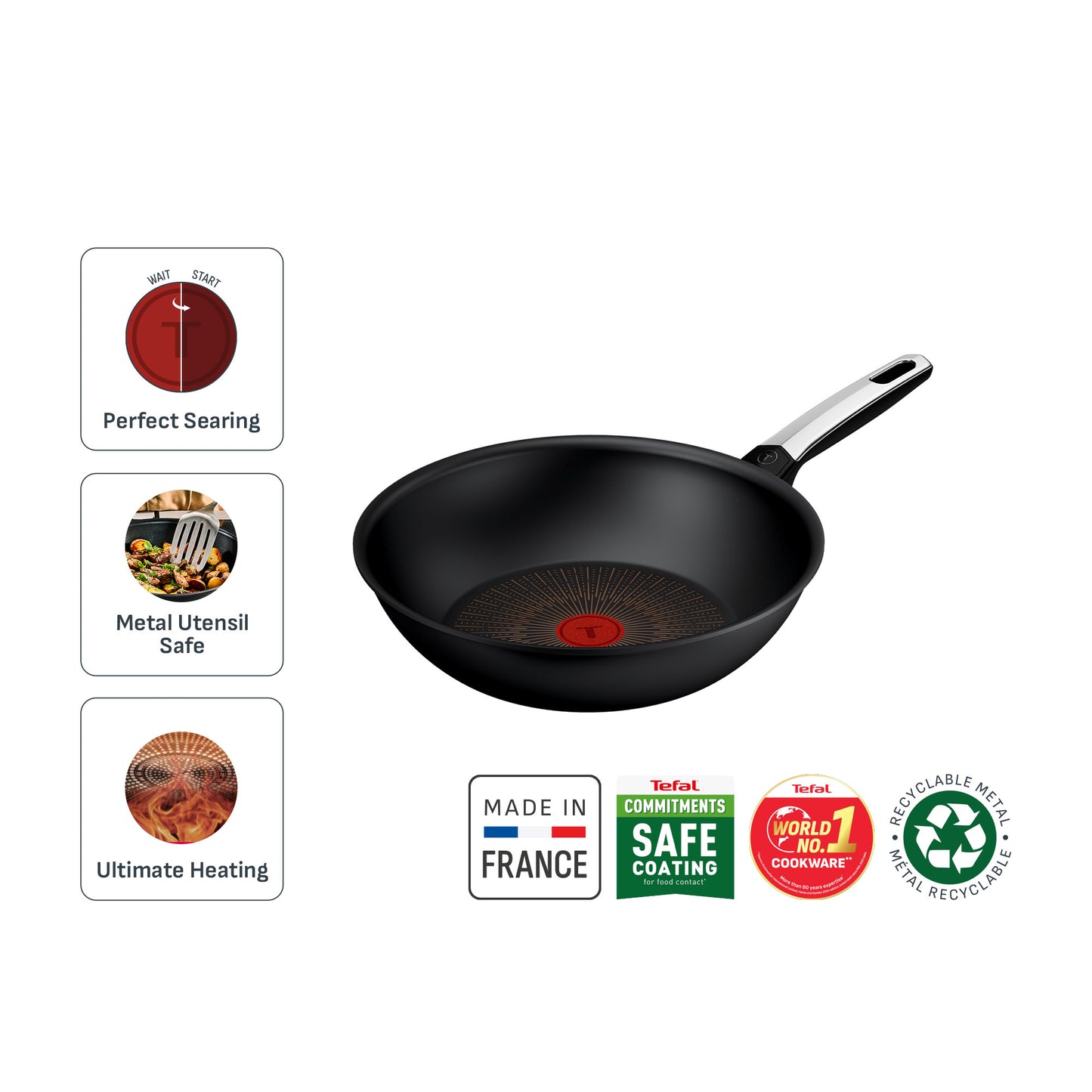 Tefal Excellence Fusion Wokpan 28cm