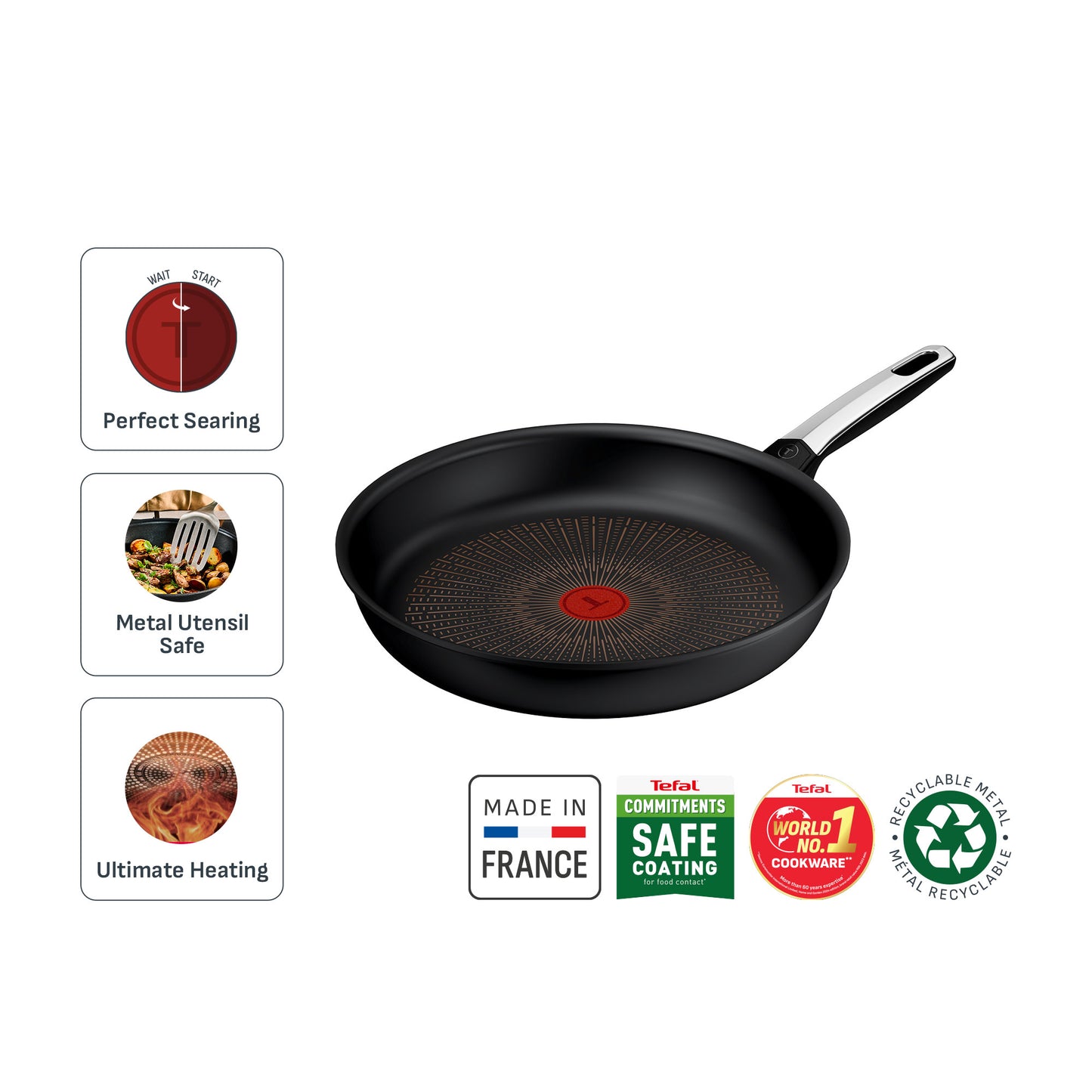 Tefal Excellence Fusion Frypan 30cm