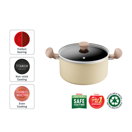 Tefal Cookware Daisy Stewpot 24cm