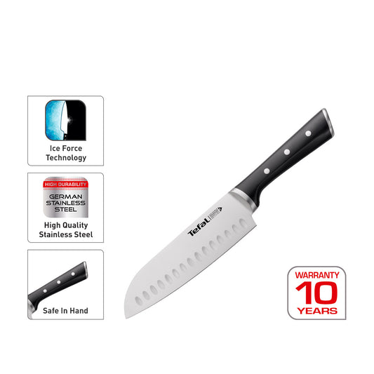 Tefal Ice Force Santoku Knife 18cm