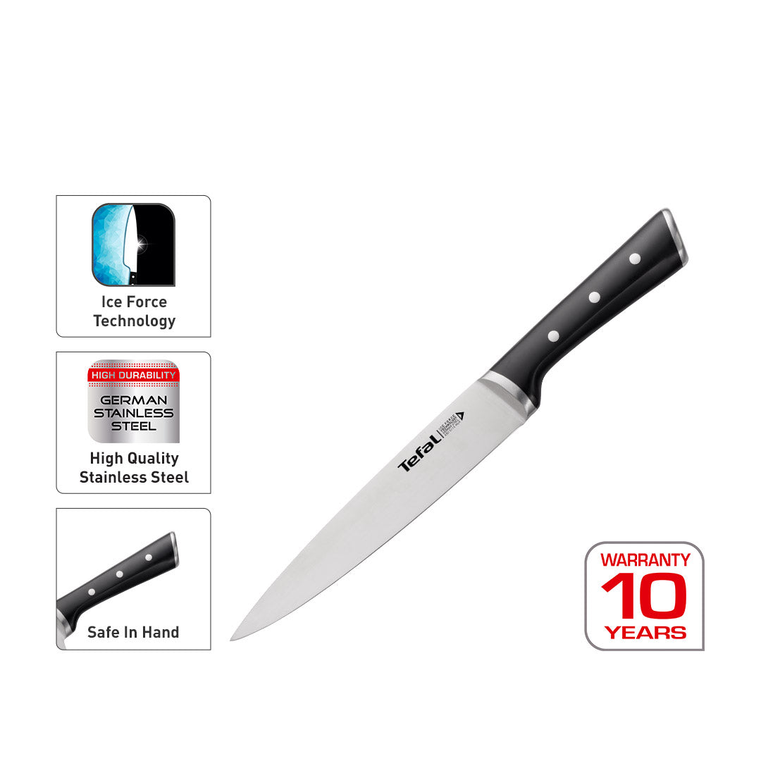 Tefal Ice Force Slicing Knife 20cm
