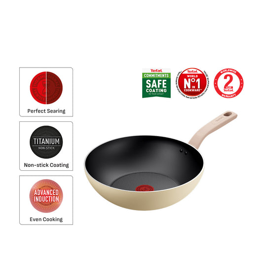 Tefal Cookware Daisy Wokpan 28cm