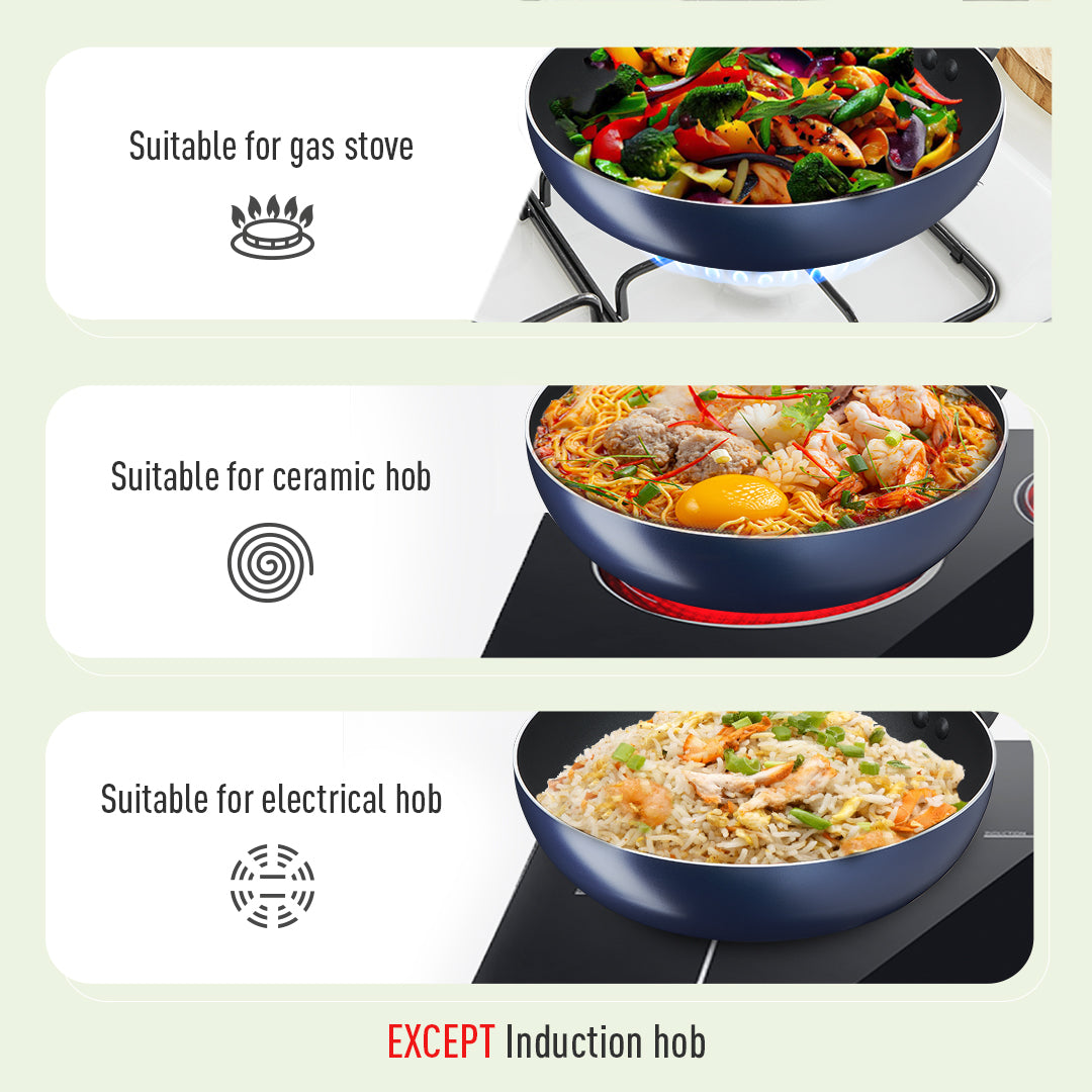 Tefal  Clear Cook 3-PC set (FP26+WP28+Small Spatula)