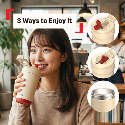 Tefal Coffee To Go Mug 450ml (Japan Edition)