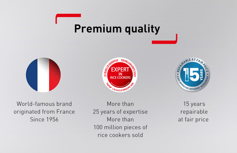Tefal Delirice Max Fuzzy Logic Rice Cooker 1.8L RK7778