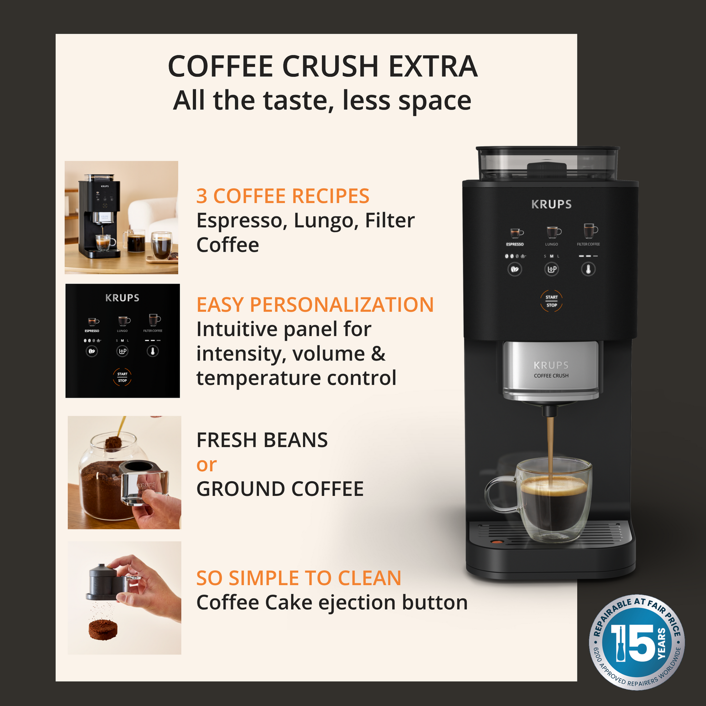 Krups Coffee Crush Extra