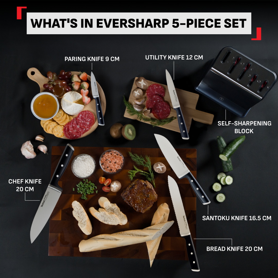 Tefal Eversharp 5pc Set
