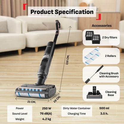Tefal Floor Washer X-Clean 7 GF5736