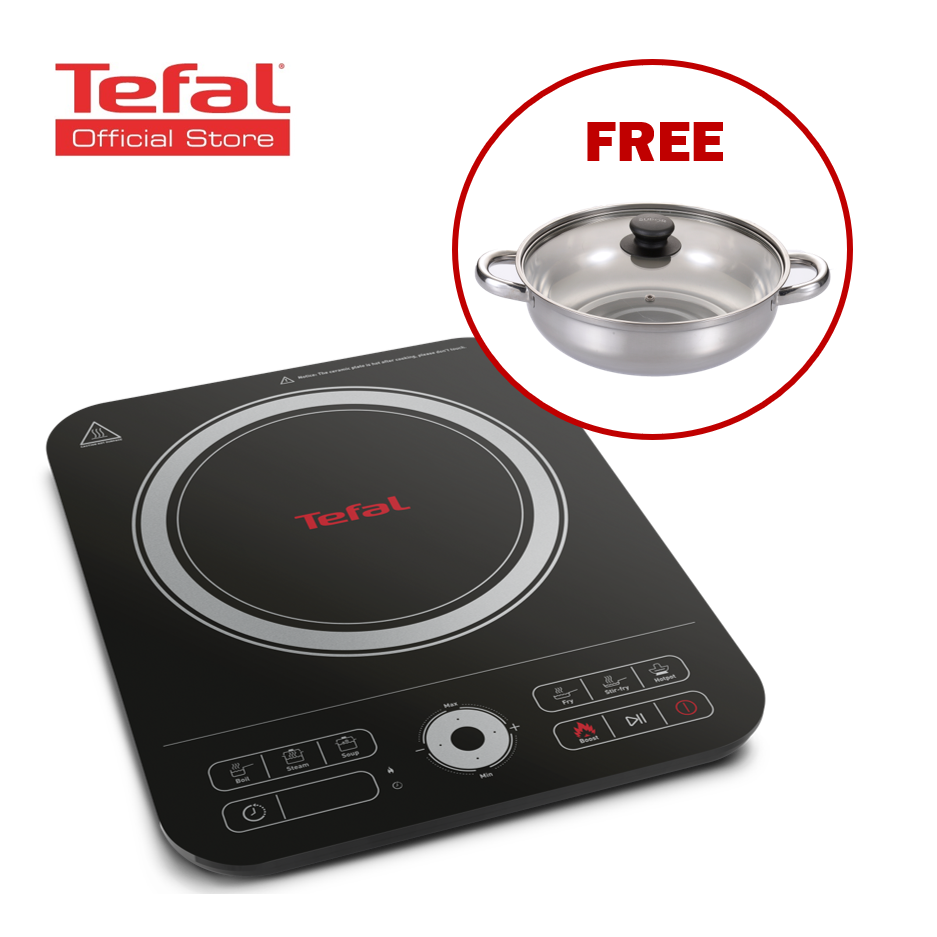 Tefal Express Induction Hob FREE Shabu Pot IH7208