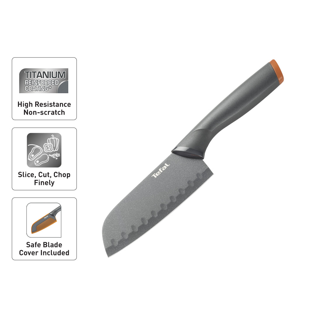 Tefal Fresh Kitchen Santoku Knife 12cm