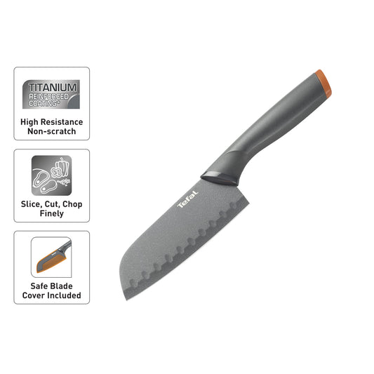 Tefal Fresh Kitchen Santoku Knife 12cm