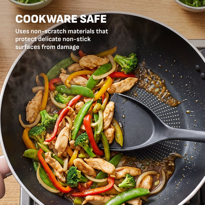 [NEW] Tefal Kitchenware 5pc Set - Ingenio Plus Y Peeler + Ladle + Wok Spatula + Kitchen Shears + Chef Knife 15cm