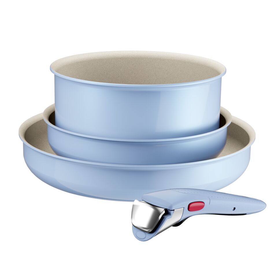 Tefal Ingenio Serenity 4pcs Set (Pink Clay)