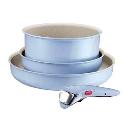 Tefal Ingenio Serenity 4pcs Set (Pink Clay)