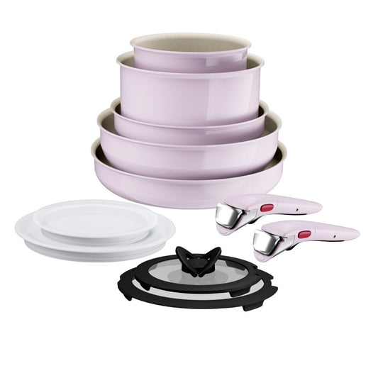Tefal Ingenio Serenity 11pcs Set (Pink/Blue)
