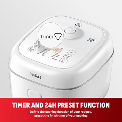 [Online Exclusive] Tefal Delirice Fuzzy Logic Rice Cooker 1.8L RK7711