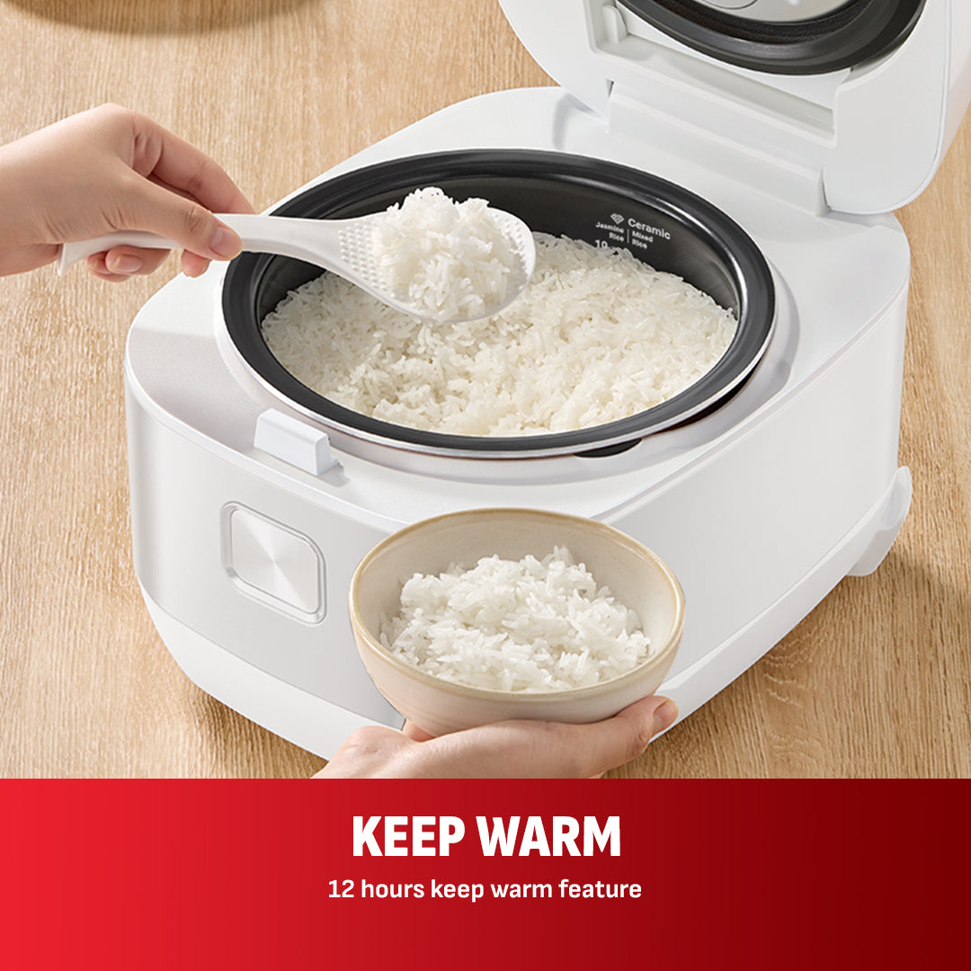 [Online Exclusive] Tefal Delirice Fuzzy Logic Rice Cooker 1.8L RK7711