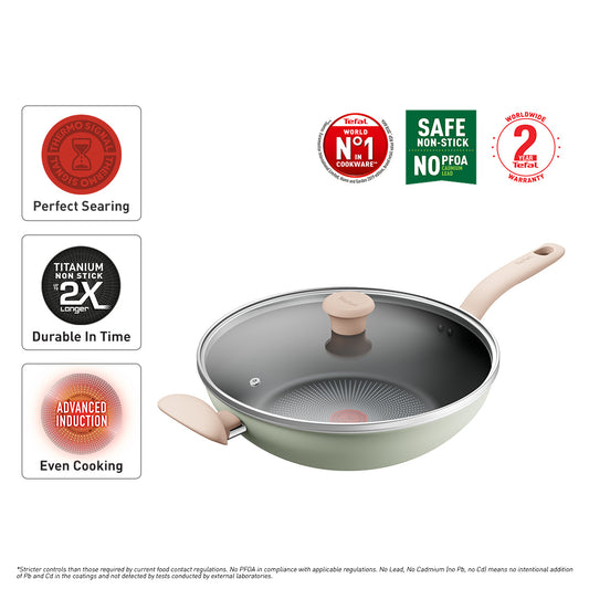 Tefal So Matcha Wokpan 30 cm
