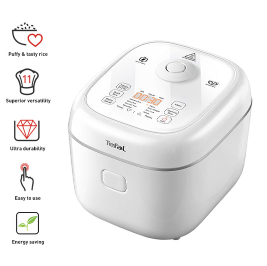 [Online Exclusive] Tefal Delirice Fuzzy Logic Rice Cooker 1.8L RK7711