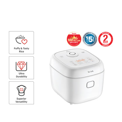 [Online Exclusive] Tefal Delirice Fuzzy Logic Rice Cooker 1.8L RK7711