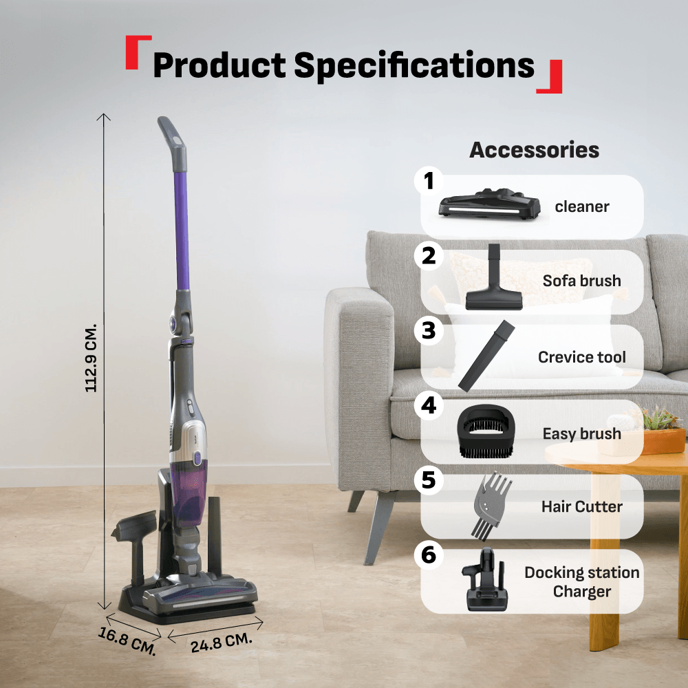 Tefal X-Trem Compact Allergy Vacuum TY1238