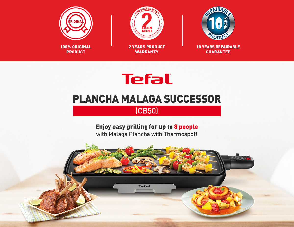 Tefal Plancha Malaga Sucessor CB5038