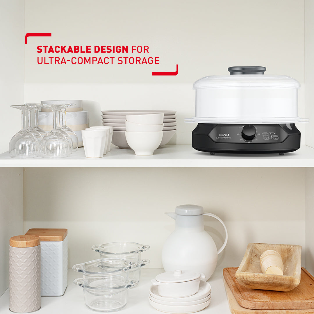 Tefal Minicompact Steamer (BPA Free) VC1398