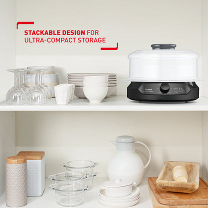 Tefal Minicompact Steamer (BPA Free) VC1398