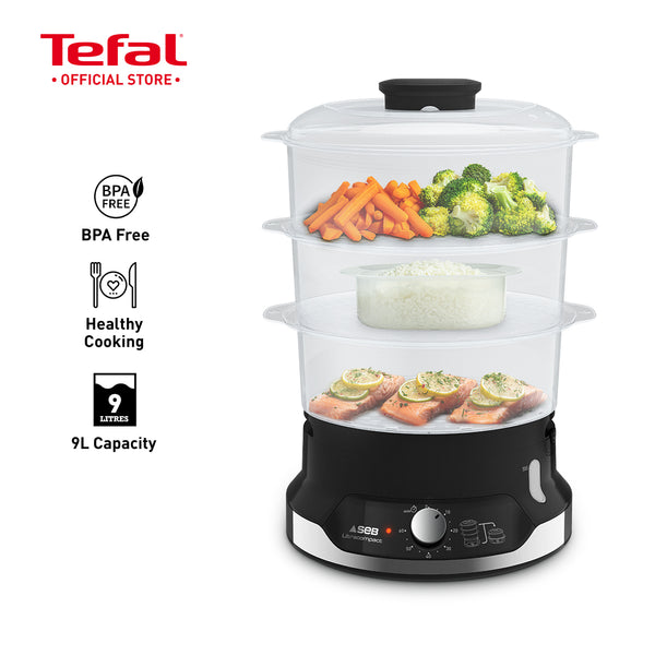 Tefal Ultracompact Steamer (BPA Free) VC2048