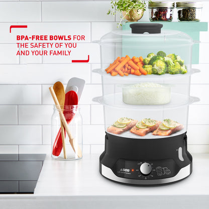Tefal Ultracompact Steamer (BPA Free) VC2048