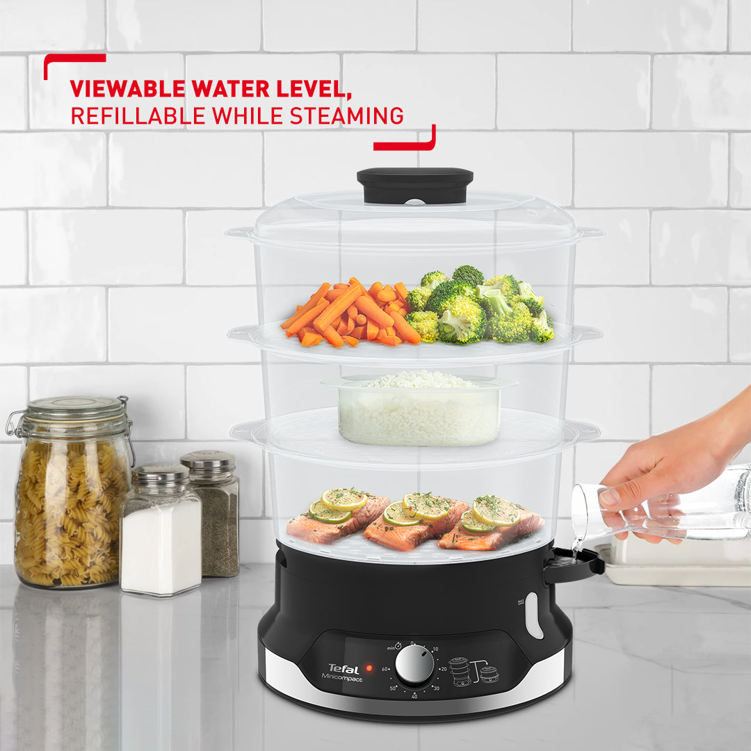 Tefal Ultracompact Steamer (BPA Free) VC2048