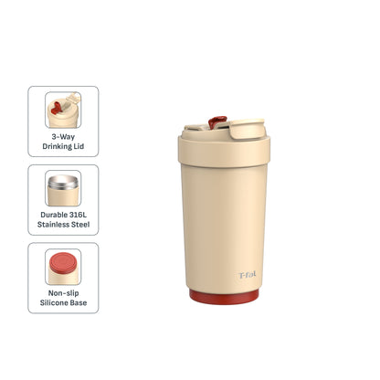 Tefal Coffee To Go Mug 450ml (Japan Edition)