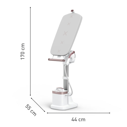 IXEO Vision, All-in-One Steaming & Ironing, Multi-Position Board