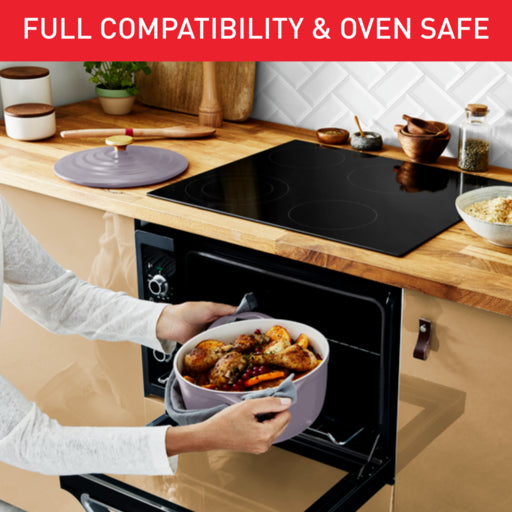 Tefal Air Stewpot 24cm W/Lid (Grey)