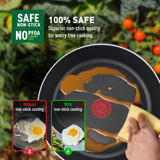 Tefal Cook & Clean 4 Pcs Set (SCP + WP + Small Spatula)