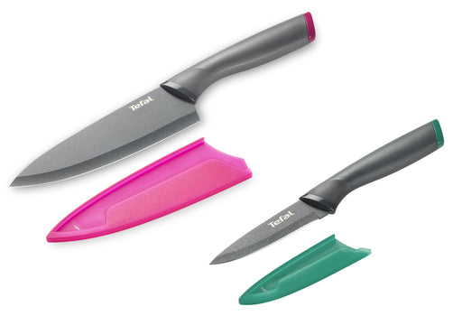 Tefal Fresh Kitchen 2-piece Set (Chef Knife 15cm + Paring Knife 9cm)
