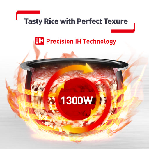 Tefal Healthy & Tasty Plus IH Rice Cooker 1.5L RK8621 (8 cups)