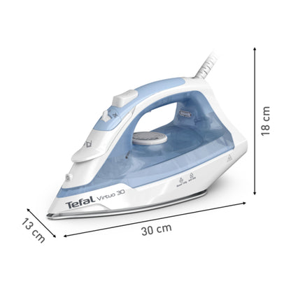 Virtuo 30, Steam Iron, 2000 W of Power, Fast and Easy ironing